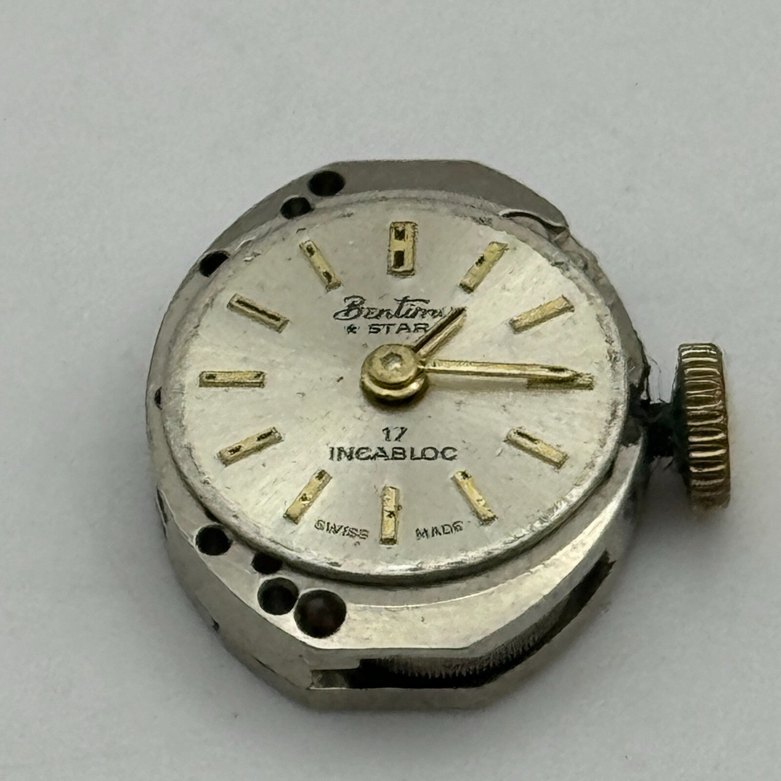 12.9mm Ladies Bentima Favre Leuba FEF 6630 Manual Wind Swiss Watch Movement PART