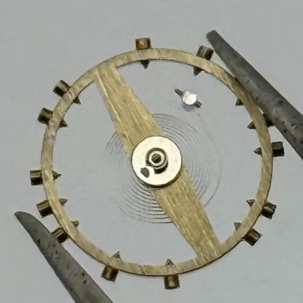 AS 1194 Balance Wheel Complete And Spring 42 M Watch Movement Parts NOS