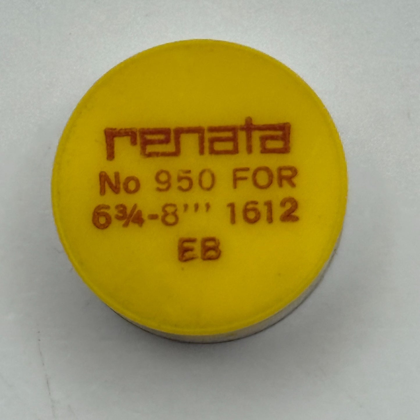 EB 1612 Balance Wheel Complete And Spring 6¾–8’’’ 950 Watch Movement Parts 