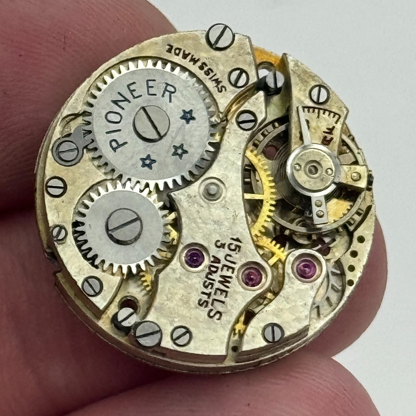 23.7mm Pioneer AS 340 31.1 A Schild Manual Wind Swiss Watch Movement PARTS SPARE