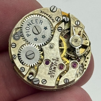 23.7mm Pioneer AS 340 31.1 A Schild Manual Wind Swiss Watch Movement PARTS SPARE