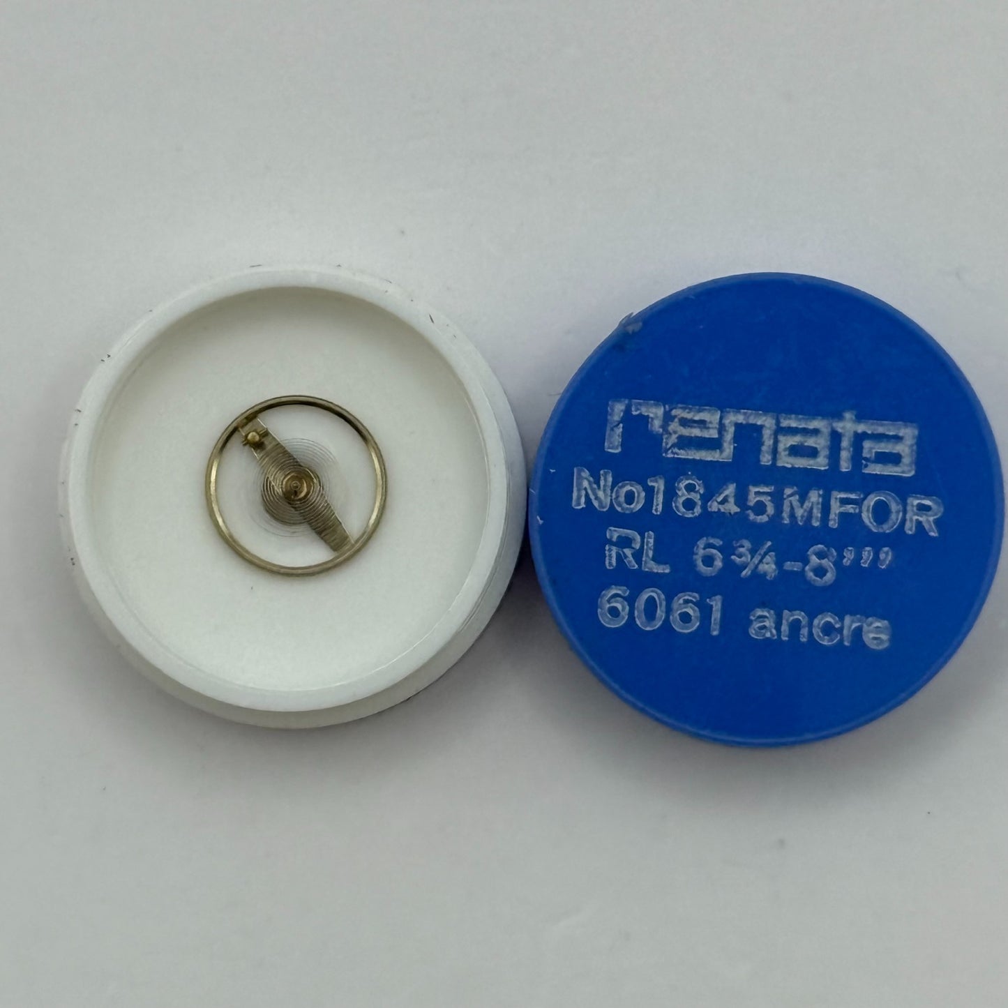 RL 6061 Balance Wheel Complete And Spring 6 3/4 - 8''' Watch Movement Parts