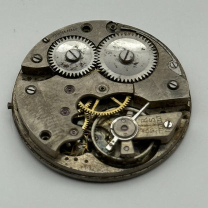 AS A Schild Trench Watch Movement Manual Wind Vintage Swiss Parts Repair 28.8mm