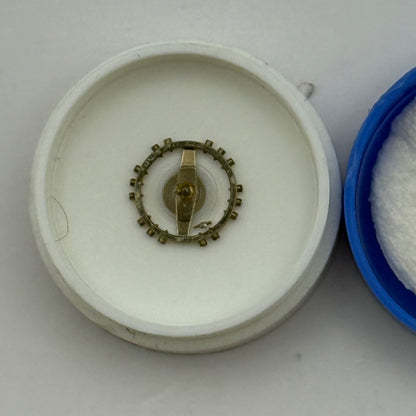 Femga 45 Balance Wheel Complete And Spring 5 1/2''' 1005 M Watch Movement Parts 