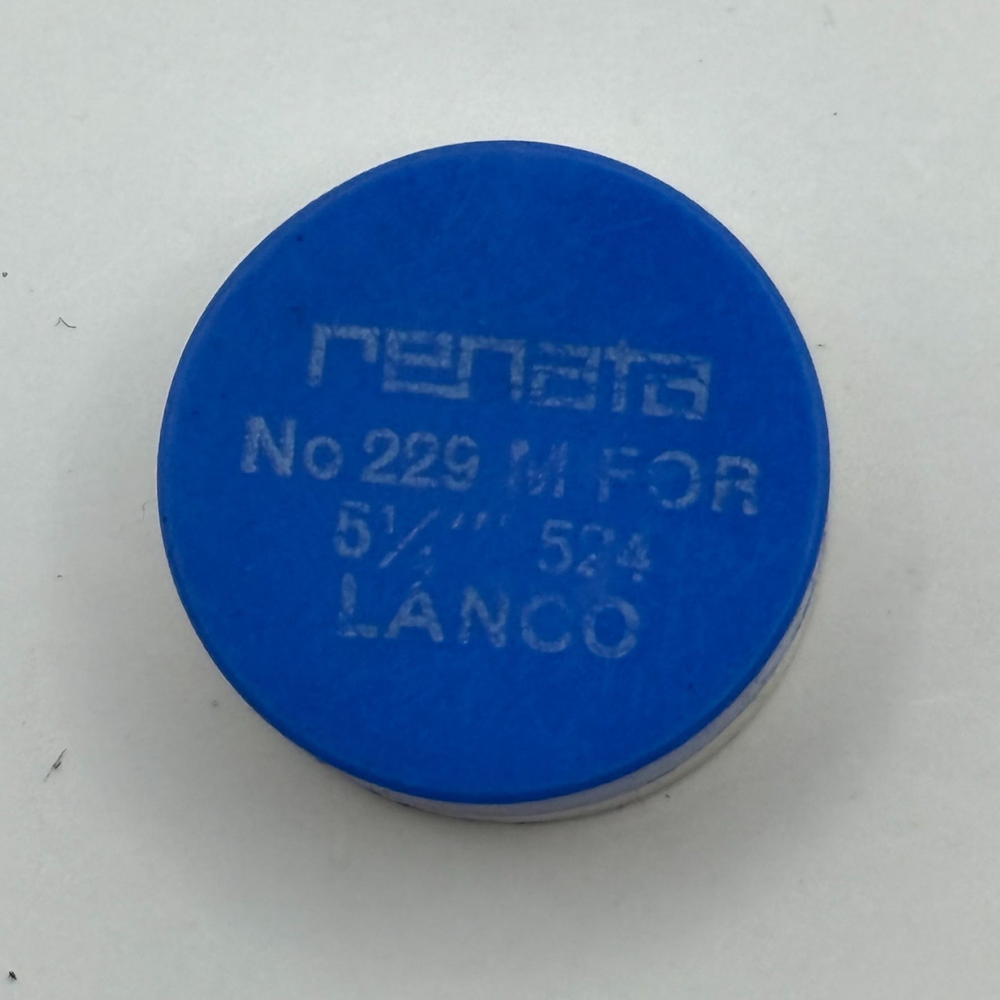 Lanco 524 Balance Complete 5 1/4''' Renata 229 M Watch Movement Parts DAMAGED