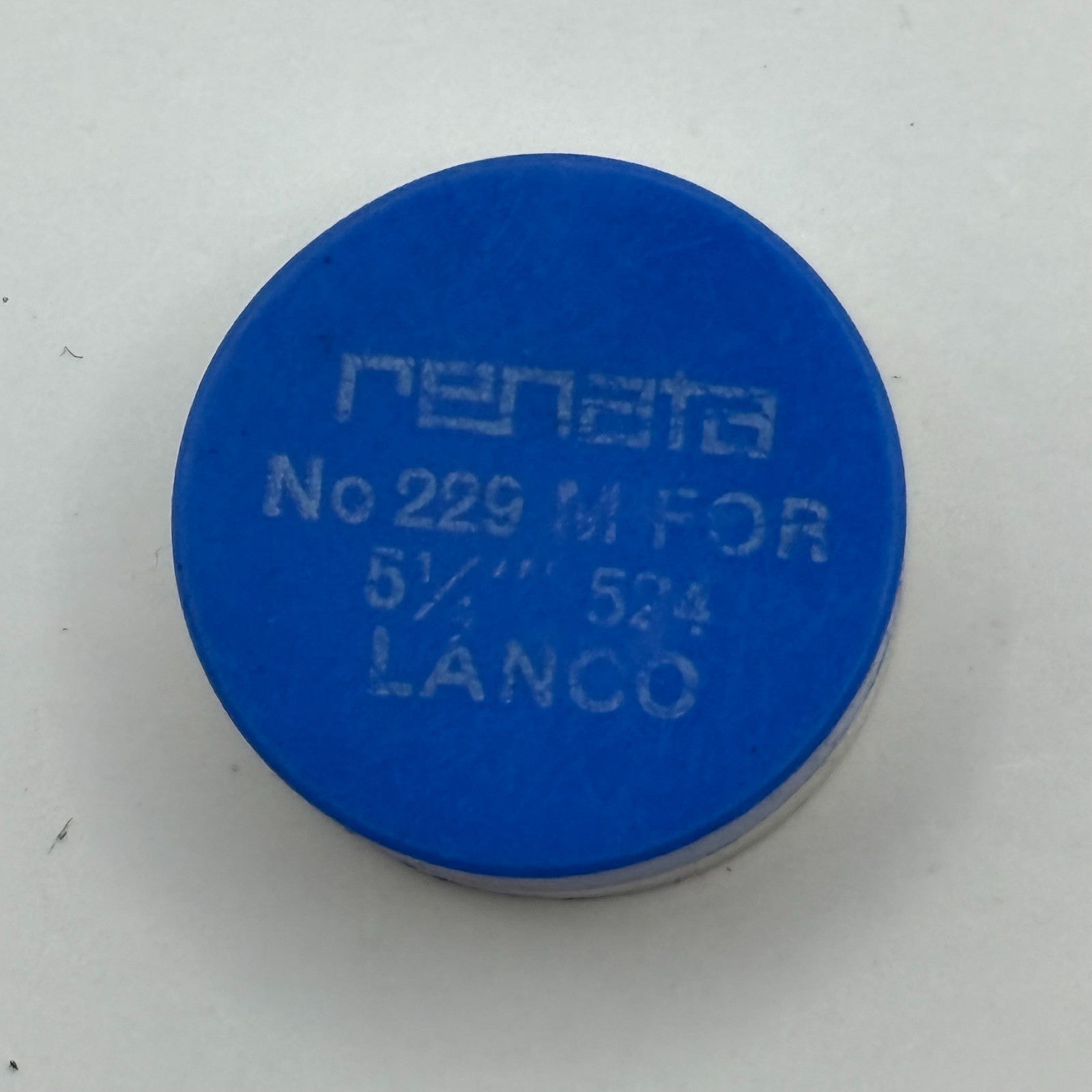 Lanco 524 Balance Complete 5 1/4''' Renata 229 M Watch Movement Parts DAMAGED