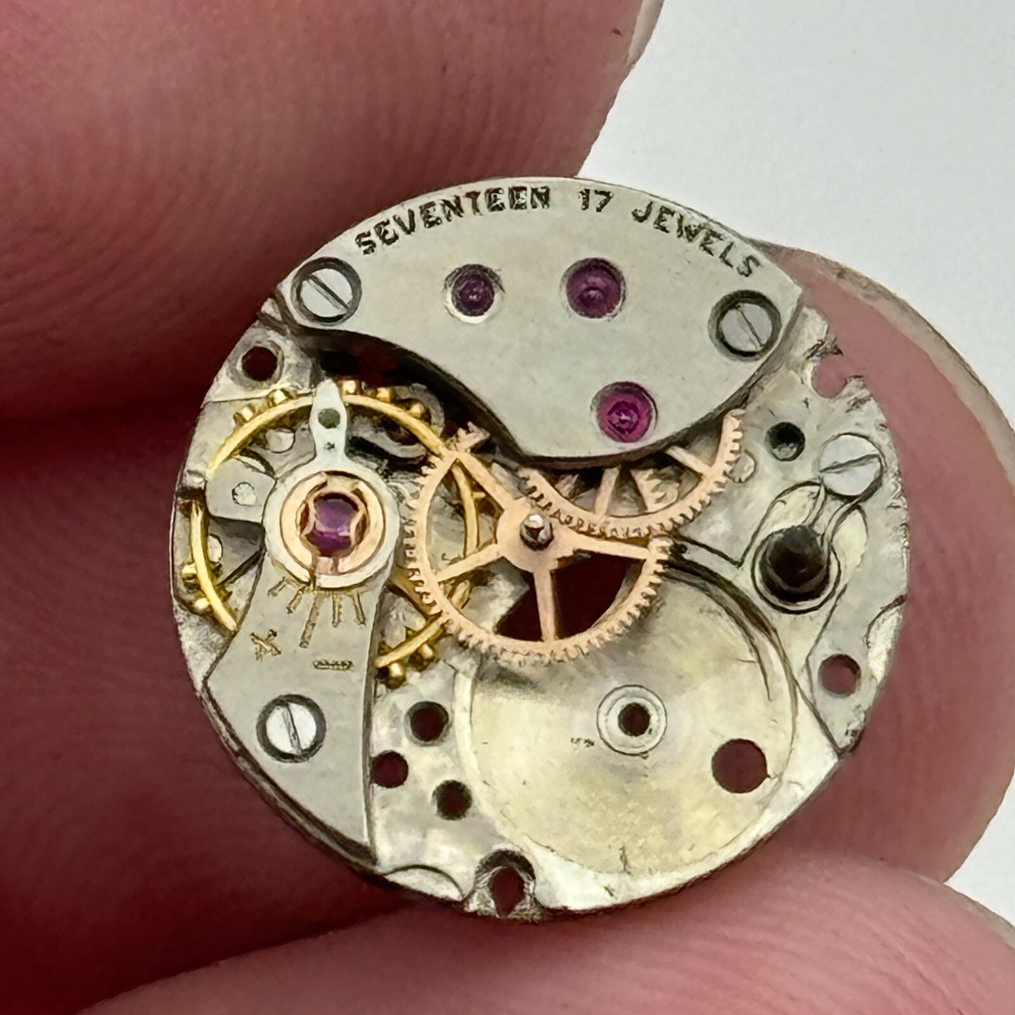 13.5mm Ladies Piaget 6N Backwind 17 Jewels Vintage Watch Movement PARTS SPARES