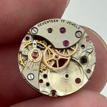 13.5mm Ladies Piaget 6N Backwind 17 Jewels Vintage Watch Movement PARTS SPARES