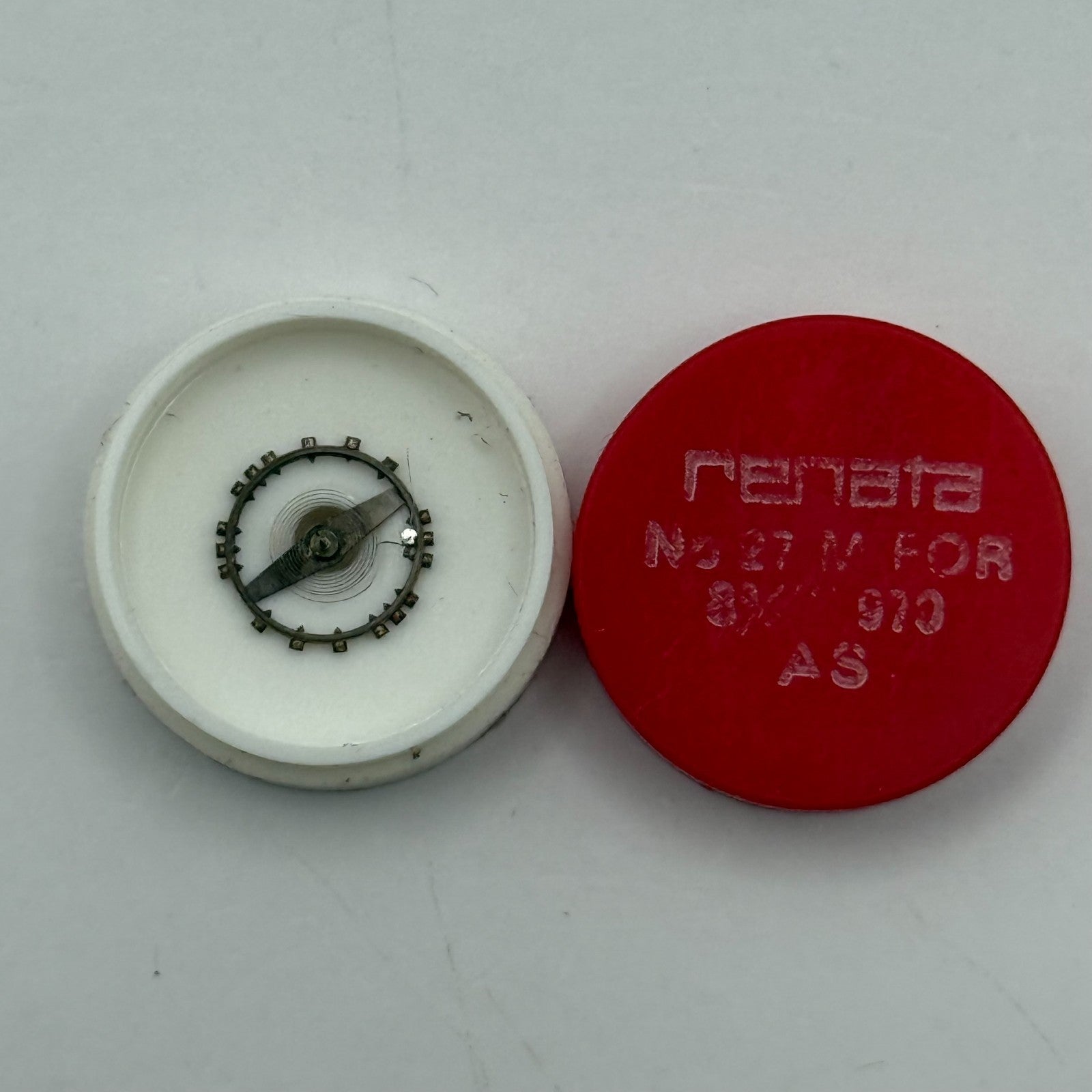 AS 970 Balance Wheel Complete And Spring 8¾’’’ 27 M Watch Movement Parts NOS