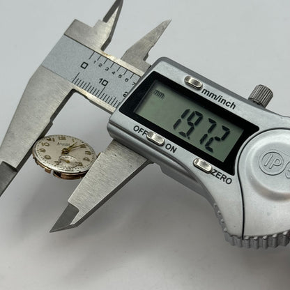 19.7mm Accurist AS A Schild 1156 Manual Wind 21 Jewel Watch Movement PARTS SPARE