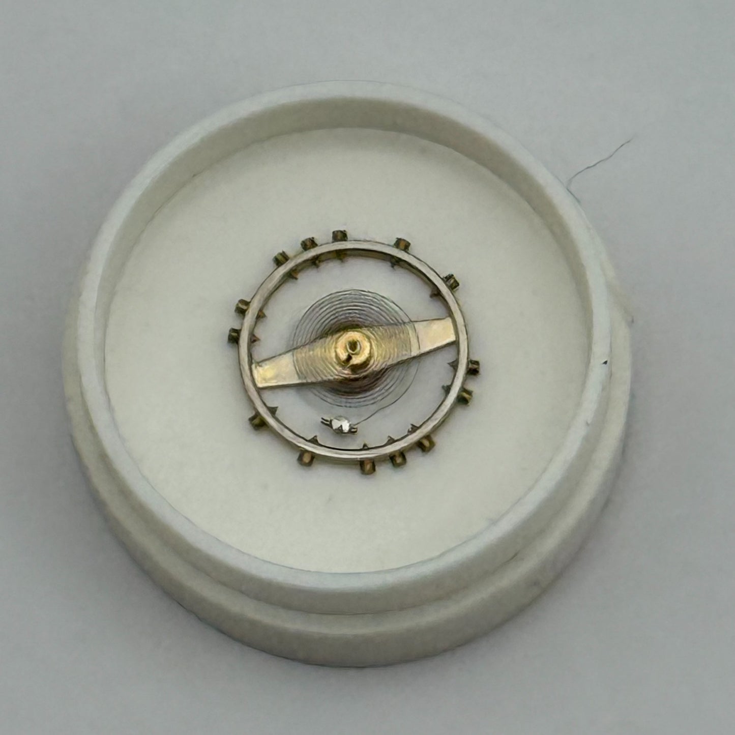 AS 1240 SSR Balance Wheel Complete And Spring 8¾’’’ 1248 M Watch Movement Parts 