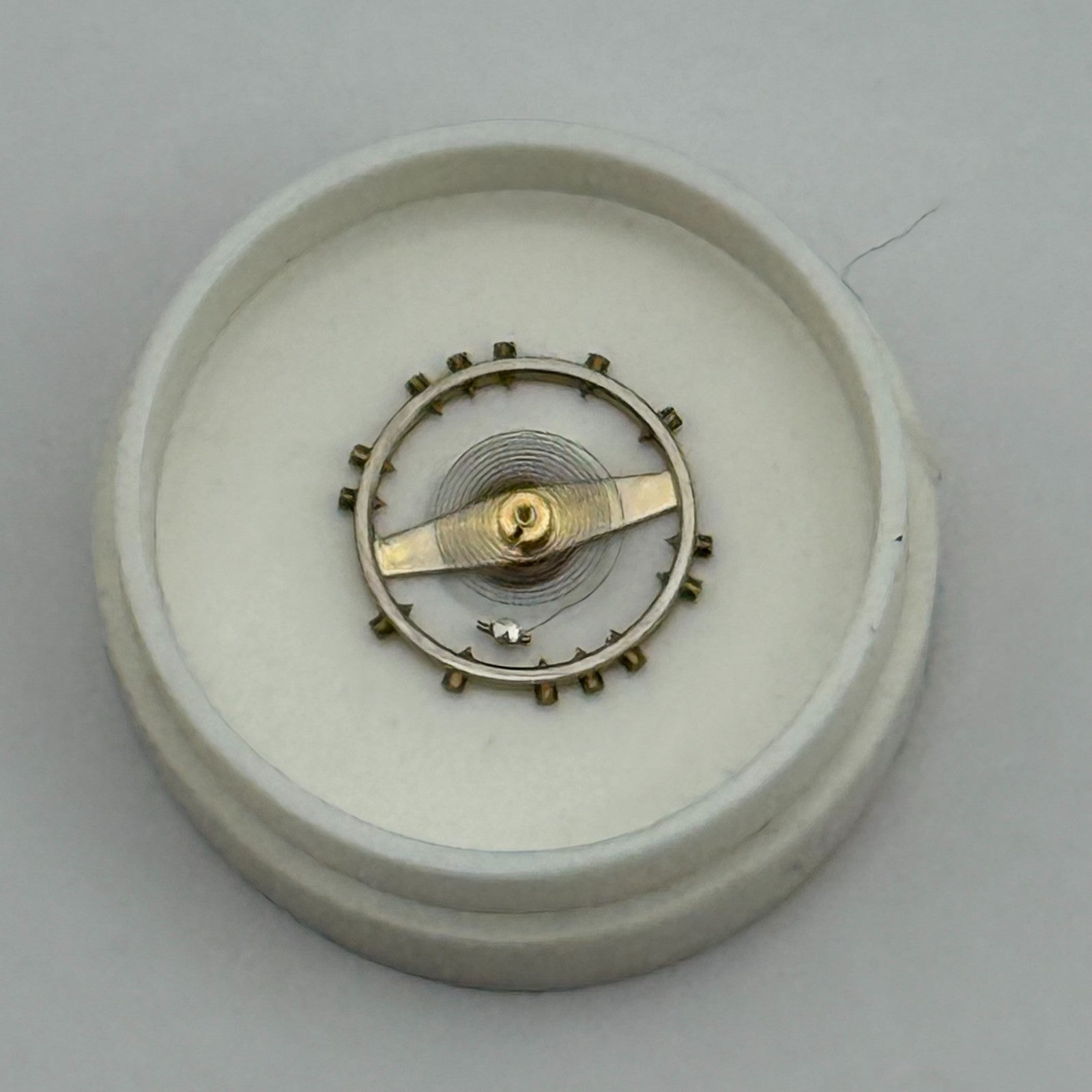 AS 1240 SSR Balance Wheel Complete And Spring 8¾’’’ 1248 M Watch Movement Parts 