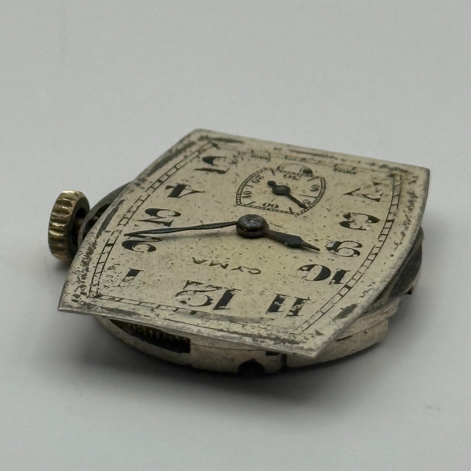 Cyma REF 032B Watch Movement Manual Wind Vintage Swiss 15 Jewels Repair 26.1mm