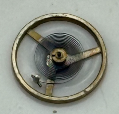 AS 1677 Balance Wheel Complete And Spring Inca 1414 M Watch Movement Parts NOS