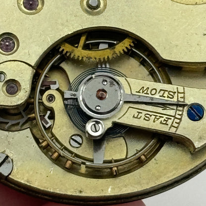 45mm Open Face Unidentified Swiss Pocket Watch Movement PARTS REPAIR SPARES