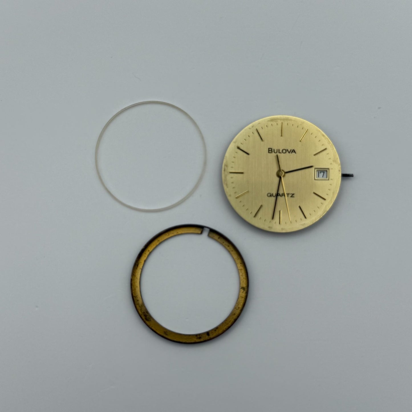 Bulova ETA ESA 955.114 Quartz Watch Movement Incomplete Swiss Vintage Parts