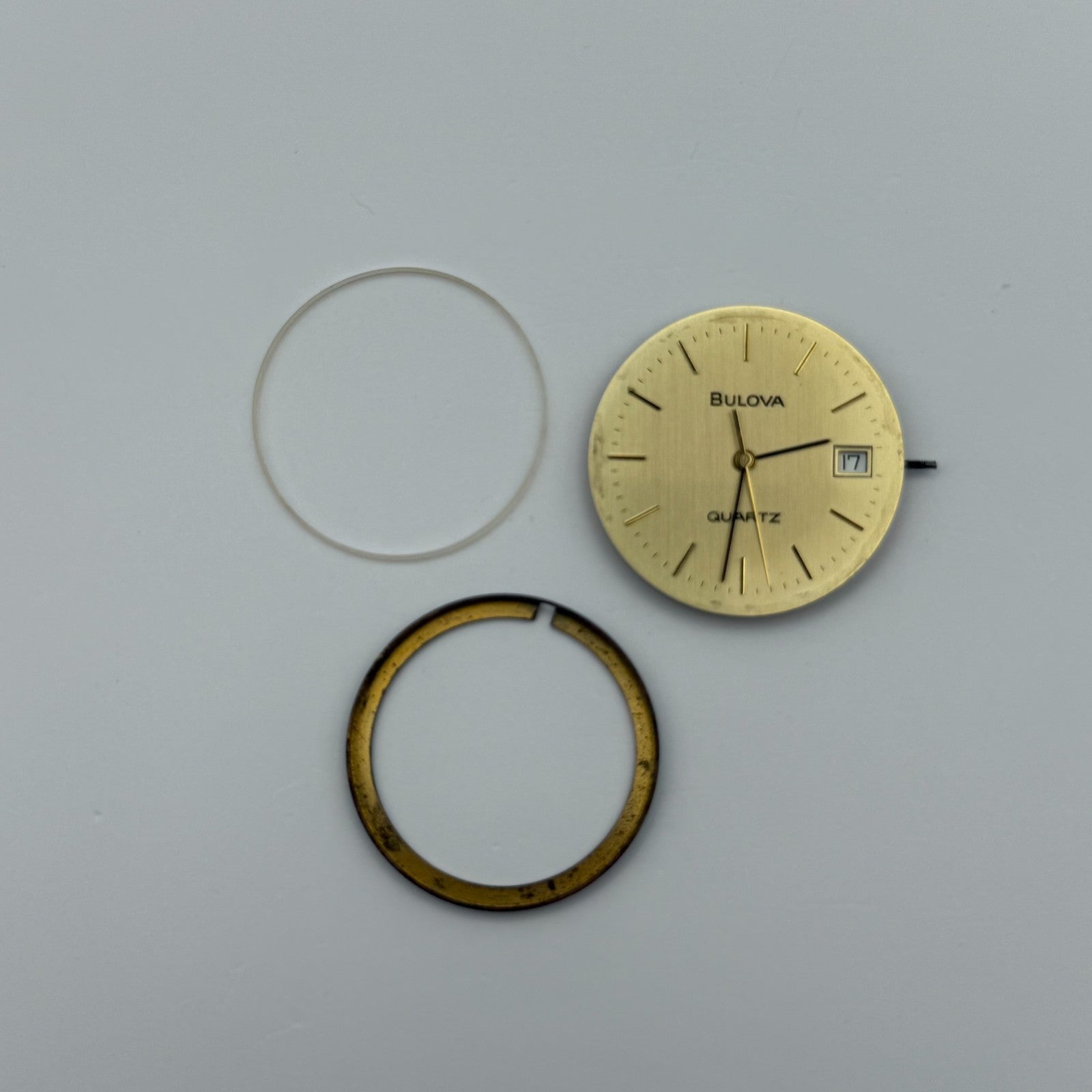 Bulova ETA ESA 955.114 Quartz Watch Movement Incomplete Swiss Vintage Parts