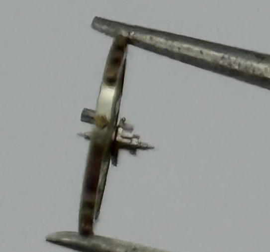 Felsa 4162 Balance Wheel Complete And Spring 1244 M Watch Movement Parts NOS