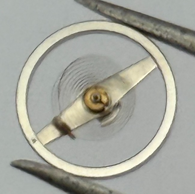 Oris 440 Balance Wheel Complete And Spring  6¾–8’’’ 974 M Watch Movement Parts 