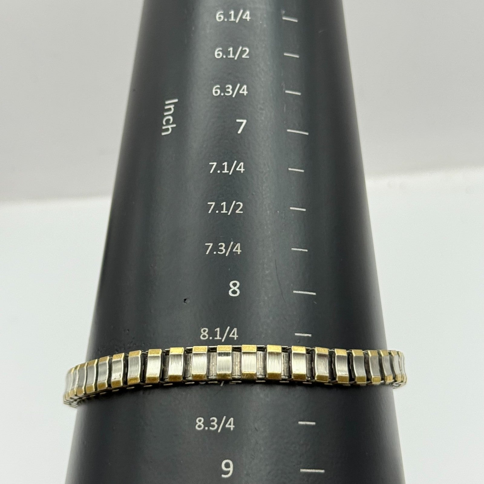 21mm Working Ladies Two Tone Philip Mercier S565S Quartz Watch Expandable Strap