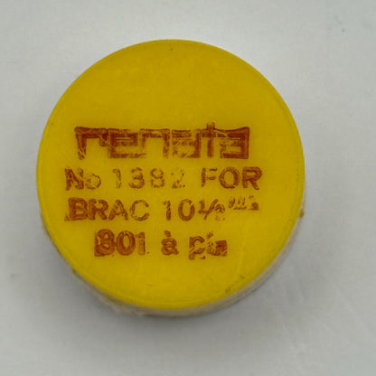 Brac 301 Balance Complete 10½’’’ a pl. Renata 1382 Watch Movement Parts Vintage