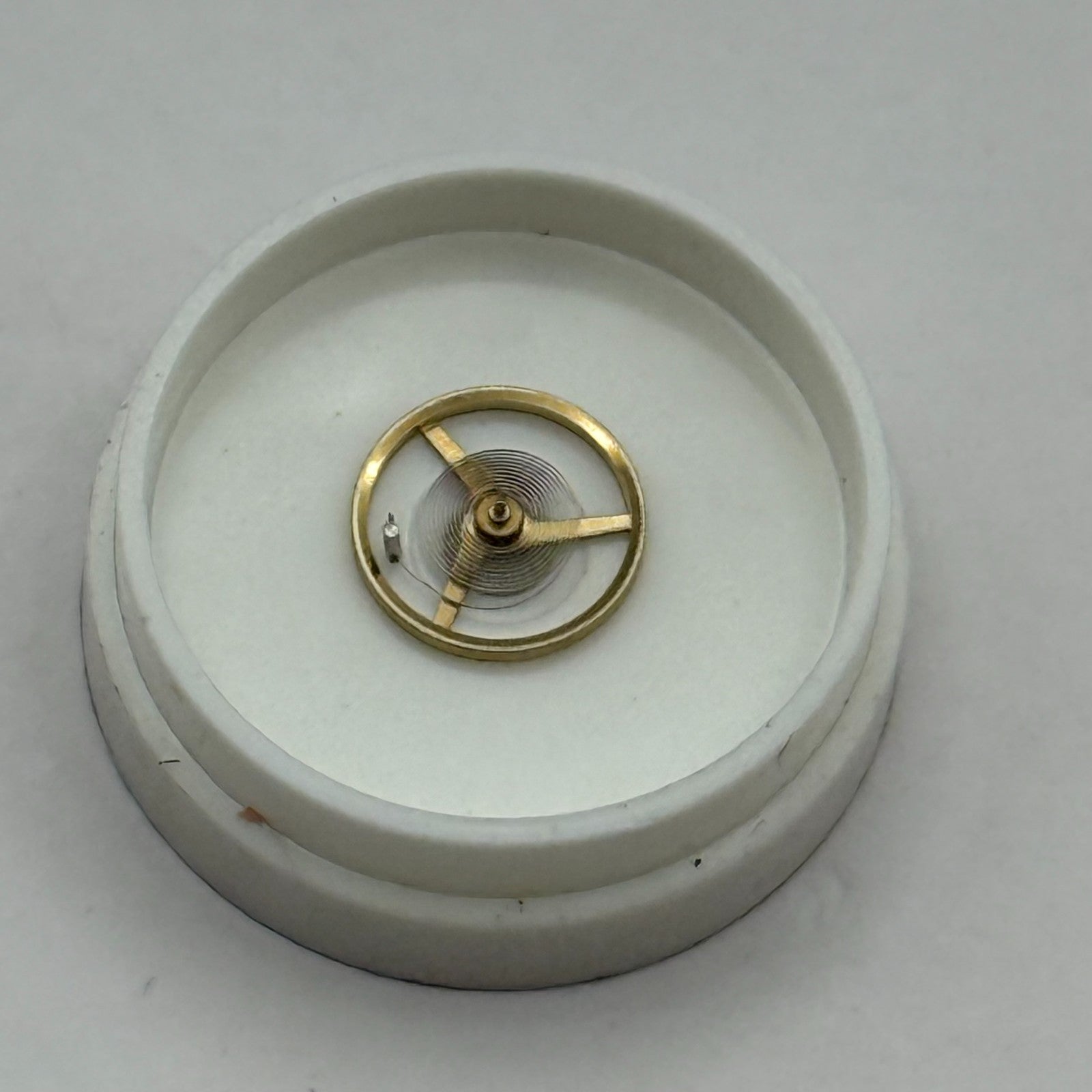 AS 1977-2 Balance Wheel Complete And Spring Inca 183 M Watch Movement Parts NOS 