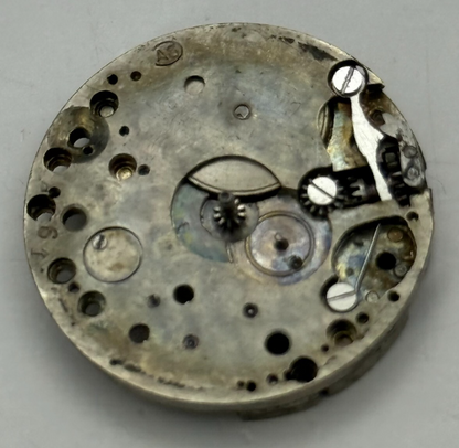 23.7mm Vintage AS A Schild Partial Manual Wind Watch Movement PARTS REPAIR