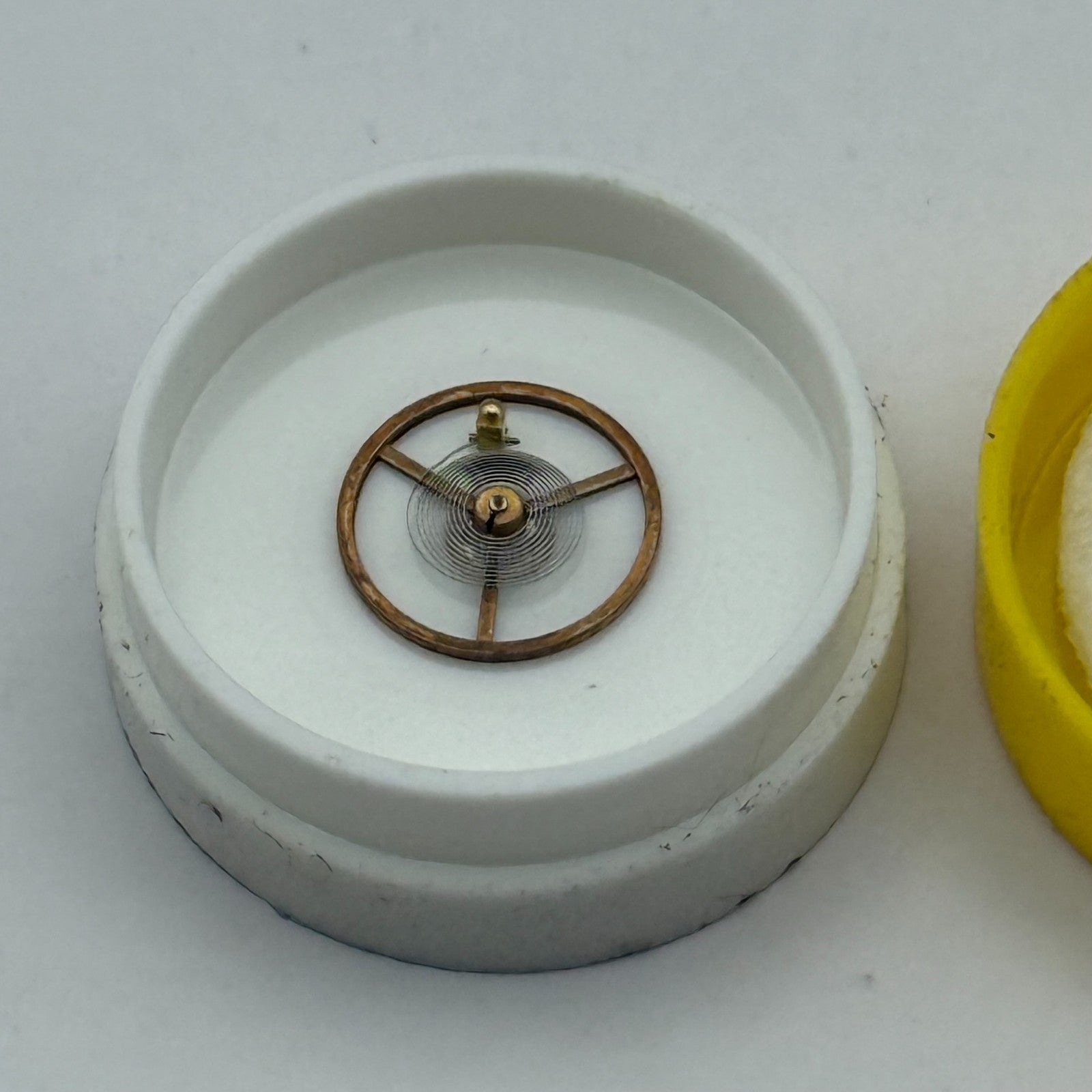 Balance Complete Renata Watch Movement Parts Vintage Repair UNCLEAR