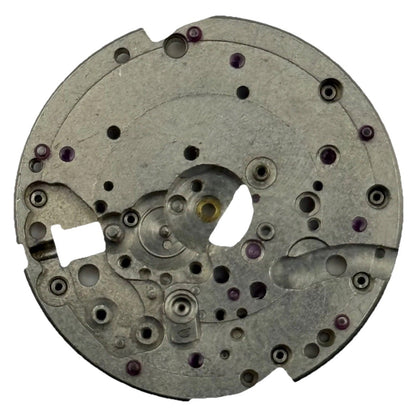 Slava 2428 Soviet Watch Movement Main Plate Manual Wind Vintage Parts 24.9mm