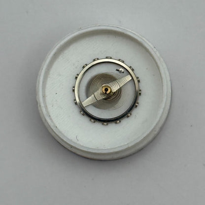 Ebosa 23 Balance Wheel Complete And Spring  11½’’’ 125 Watch Movement Parts NOS