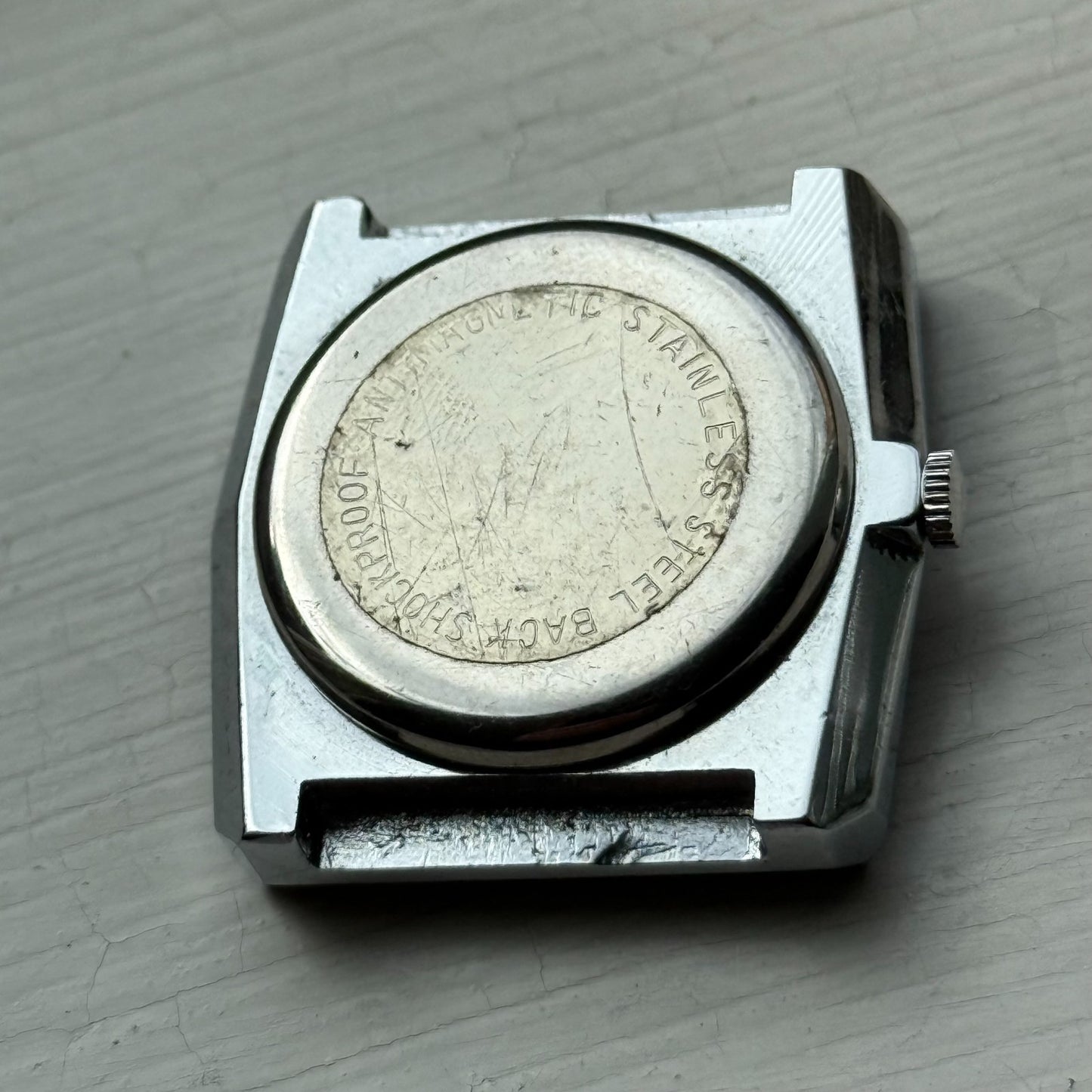 33mm Vintage Werax 17 Jewels 2009.n Shockproof Manual Wind Watch PARTS