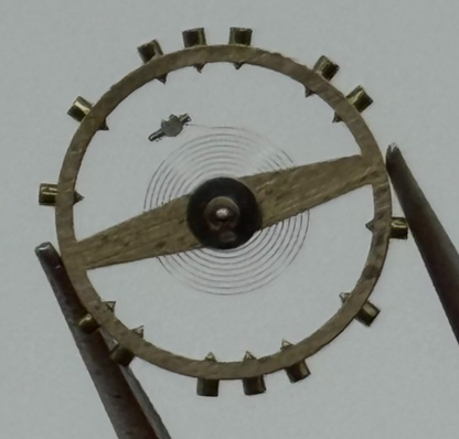 AS 1194 Balance Wheel Complete And Spring 42 M Watch Movement Parts NOS