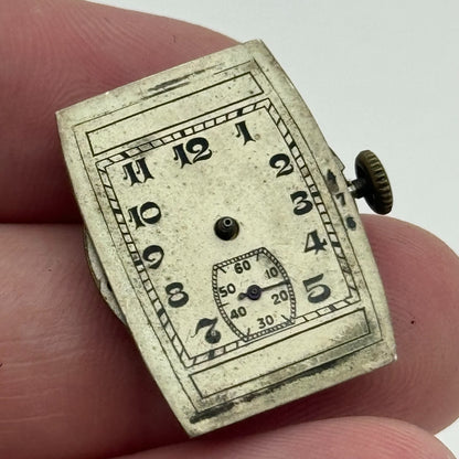 19.7mm Dreadnought B.10022 Manual Wind 16 Jewels Swiss Made Watch Movement PARTS