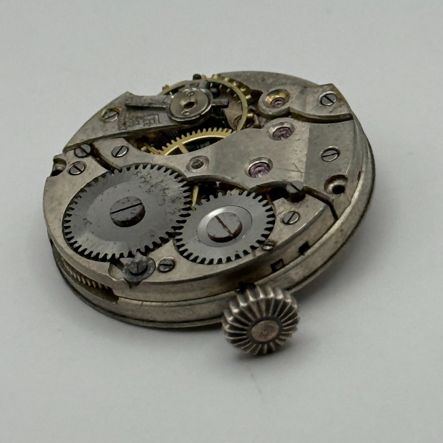 Depose 858 Patent 51482 Trench Watch Movement Manual Wind Vintage Parts 24.8mm