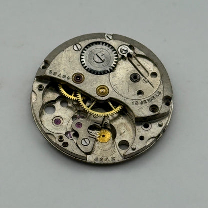 Cyma 424K Watch Movement Manual Wind Vintage Swiss Incomplete Parts Repair 19.6m