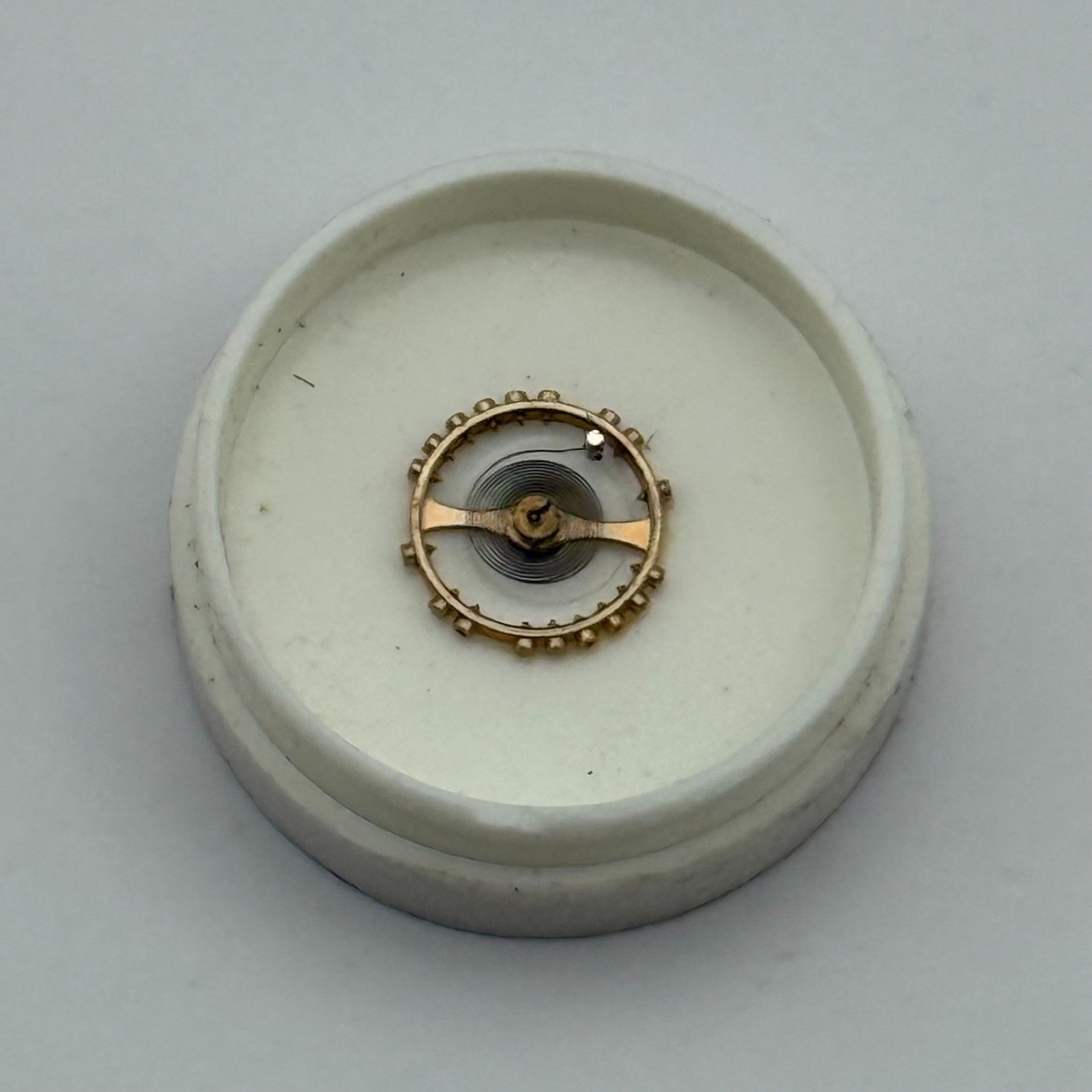 AS 976 1012 Balance Wheel Complete And Spring  29 M Watch Movement Parts NOS