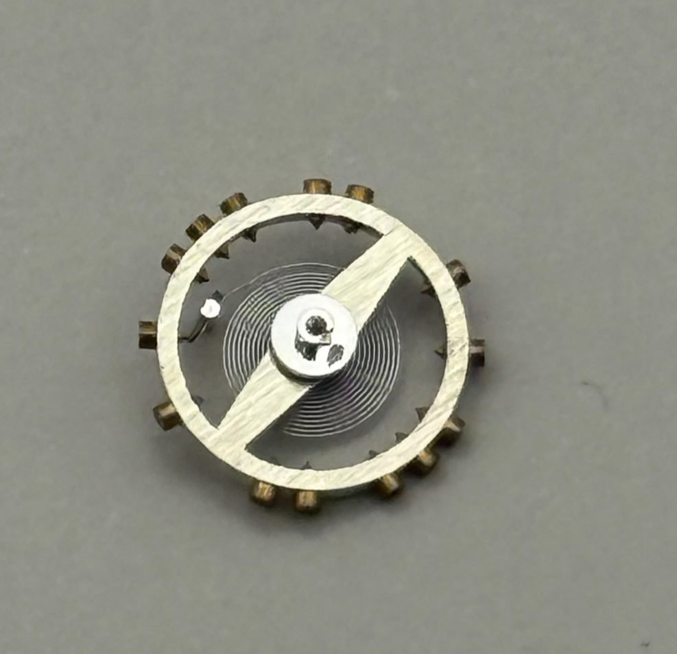 AS 976 1012 Balance Wheel Complete And Spring 29 M Watch Movement Parts NOS