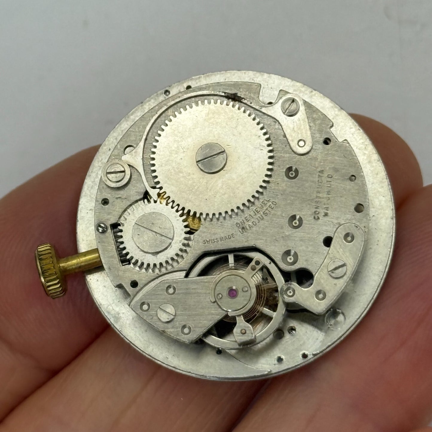 26.1mm Lamar Constructa Beautiful Dial Pendant Manual Wind Watch Movement PARTS