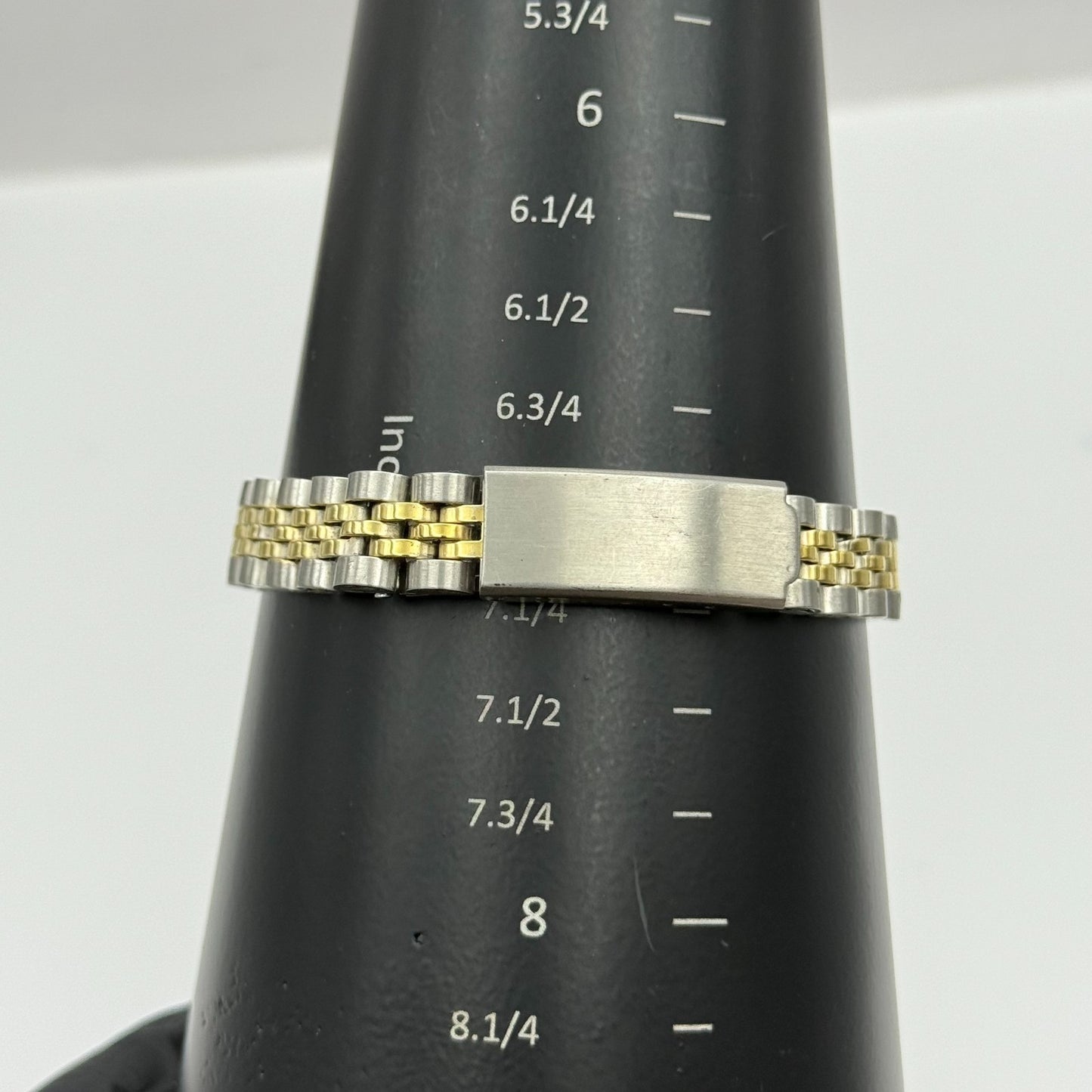 24mm Working Ladies Philip Mercier L123L Two Tone Quartz Watch 6.75 Inches