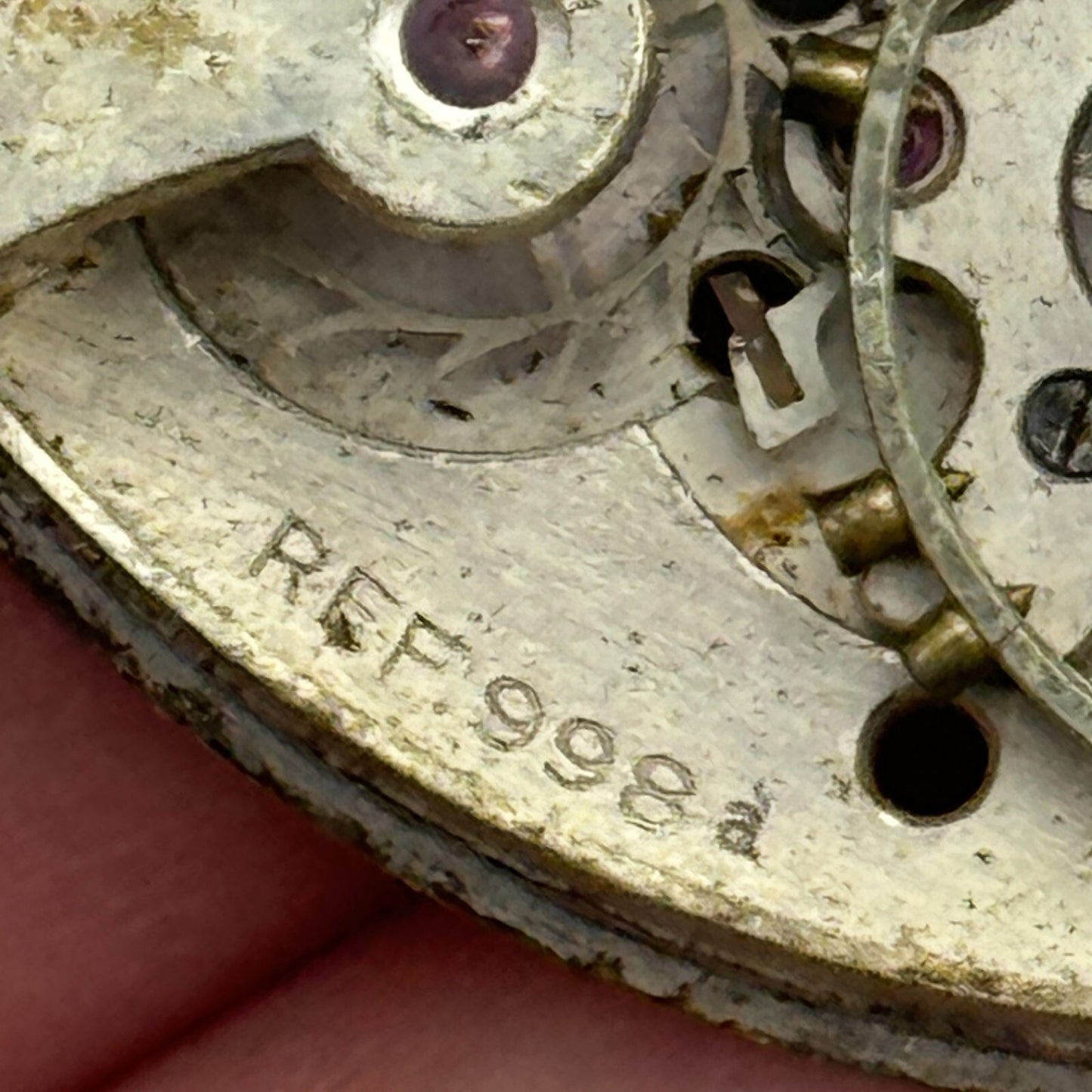 43.1mm Cyma Ref 998.a 15 Jewels Vintage Swiss Pocket Watch Movement PARTS SPARES