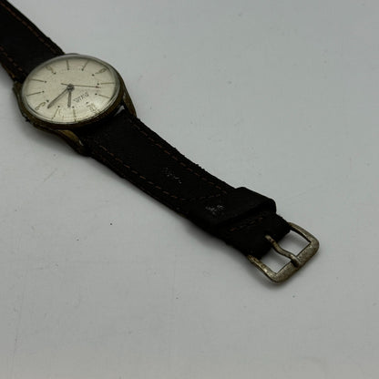 32mm Mens Vintage Avia 15 Jewels FHF 28 Pointer Seconds Hand Swiss Watch PARTS