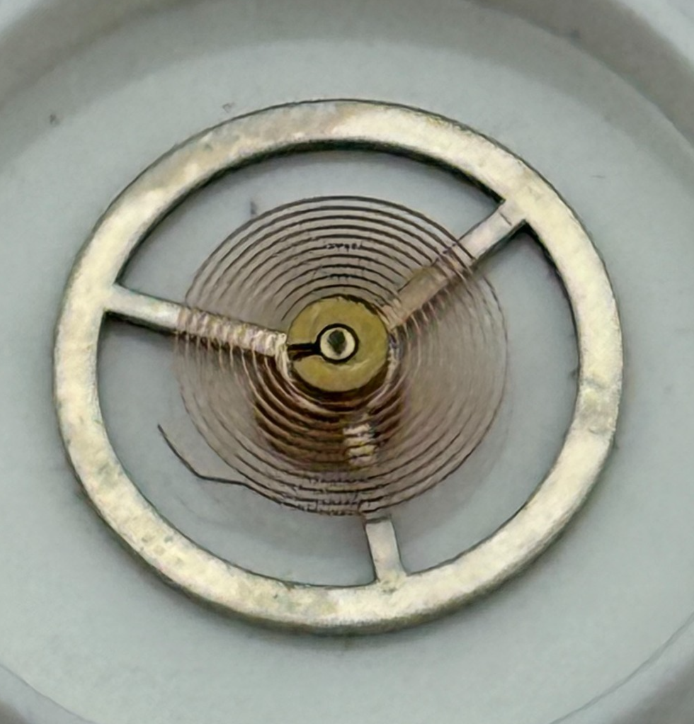 BFG 866 Balance Wheel Complete And Spring  Renata Watch Movement Parts 