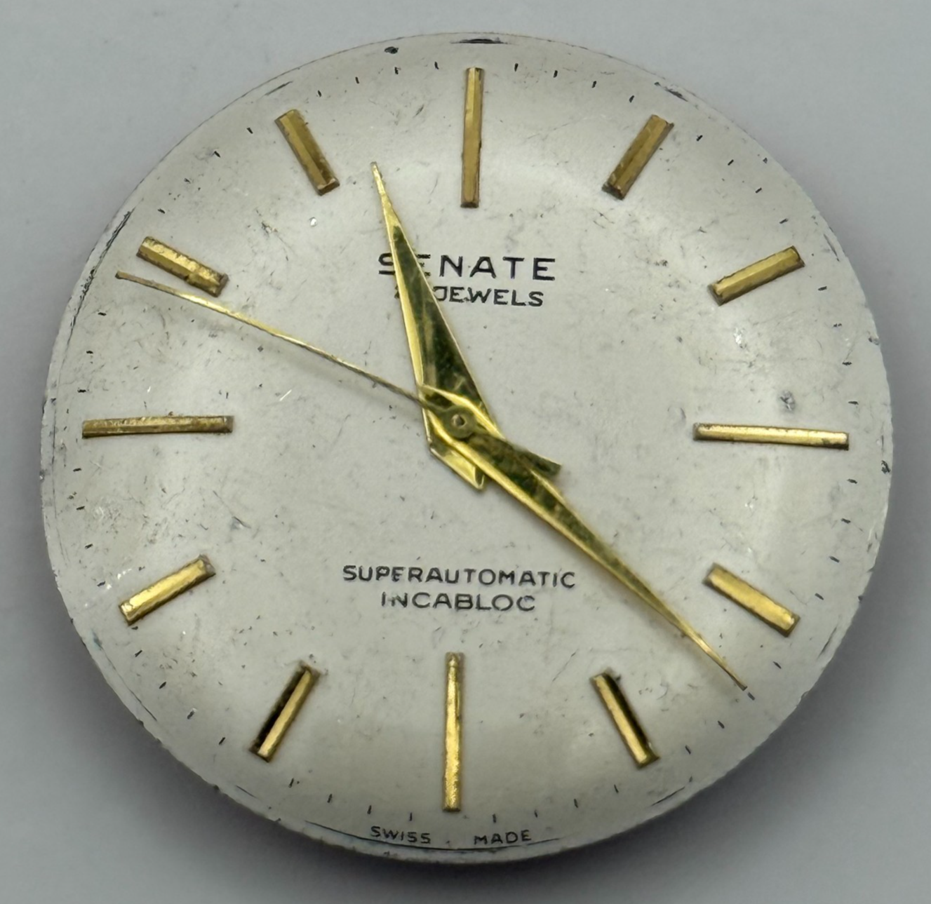 ETA 2451 Watch Movement Automatic Senate 25 Jewels Vintage Parts Repair 25.6mm