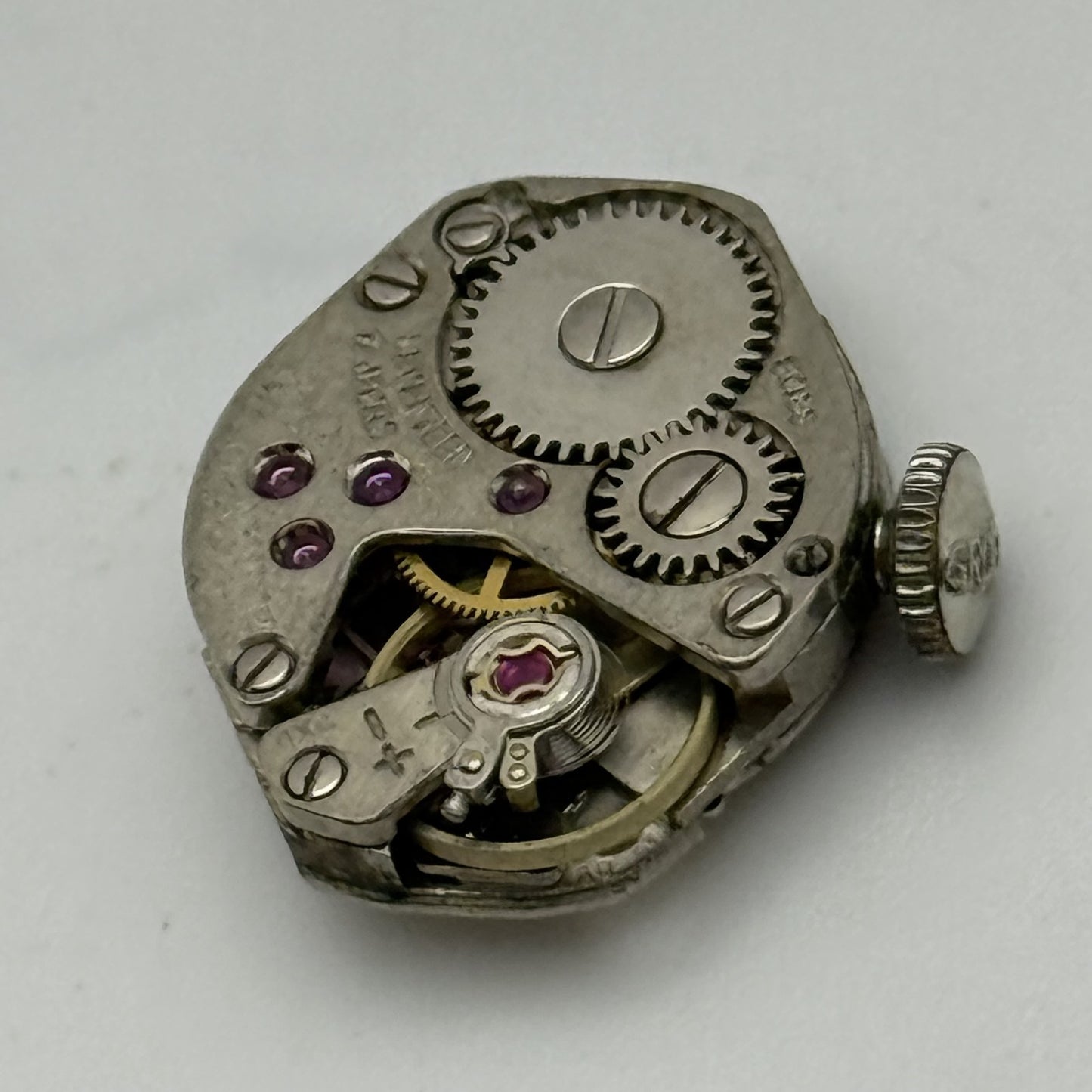 15.2mm Running Vintage Gruen Precision ST Standard 69 Watch Movement PARTS