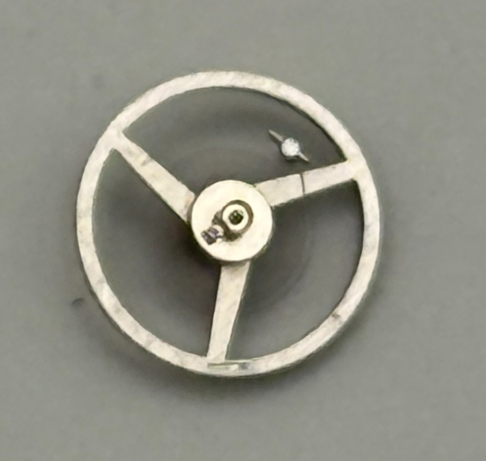 AS 1677 Balance Wheel Complete And Spring 5½’’’ 1225 M Watch Movement Parts NOS