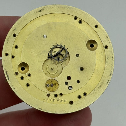 45.3mm Antique Dimier Freres & Cie D F & C Key Wound Pocket Watch Movement PARTS