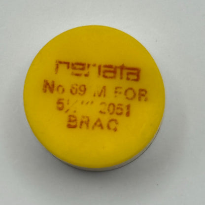 BRAC 2051 Balance Wheel Complete And Spring 5½’’’ 69 M Watch Movement Parts NOS