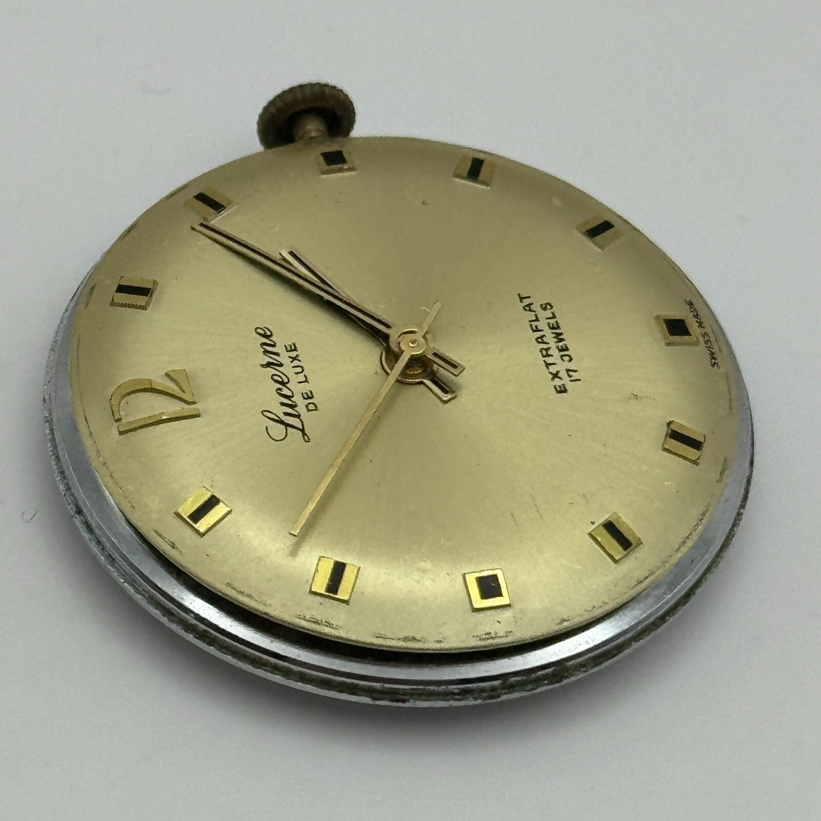 26.5mm Lucerne De Luxe Ronda RL Cal 1213 Manual Wind Swiss Watch Movement PARTS
