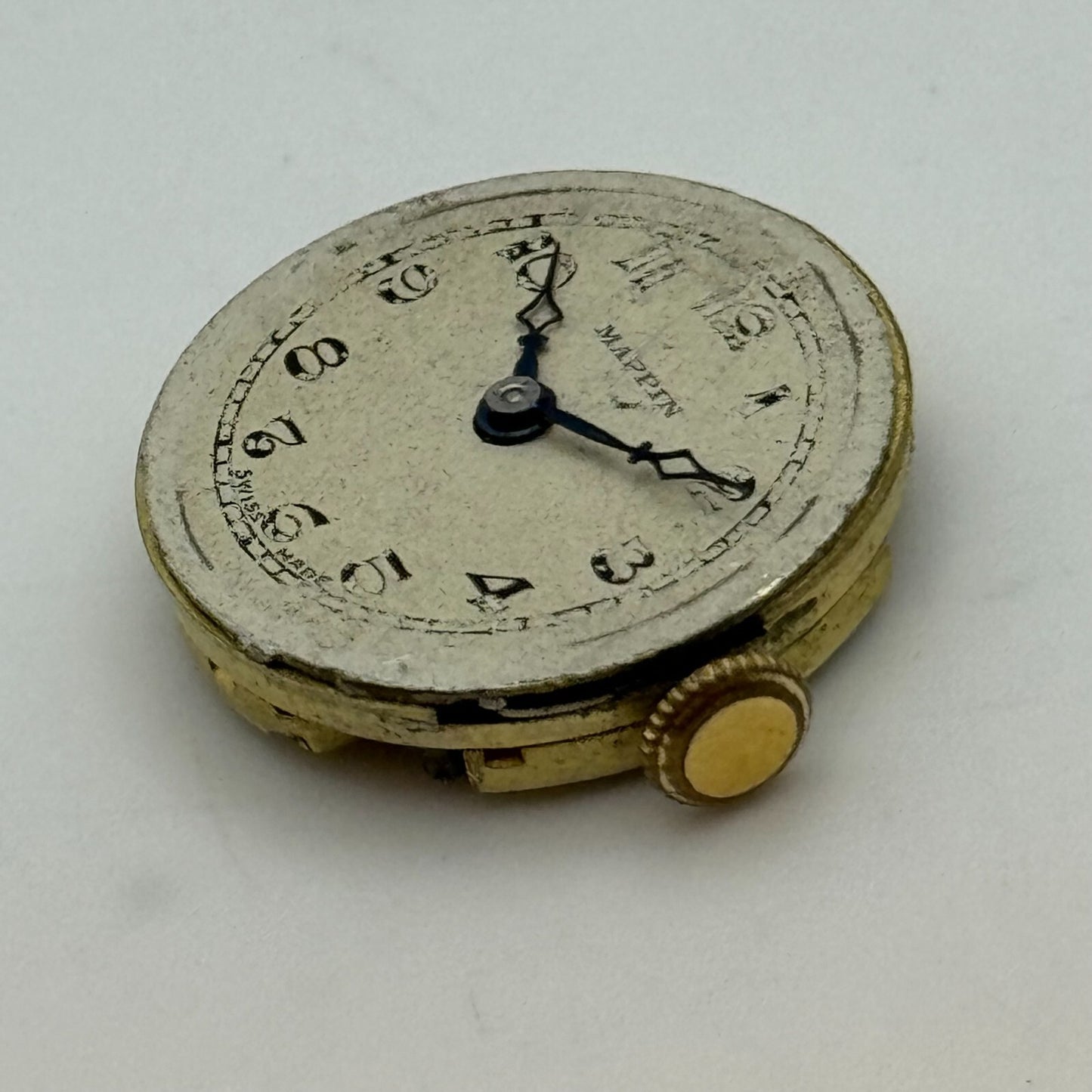 19.7mm Running Mappin Daphne High Grade Manual Wind Swiss Watch Movement PARTS