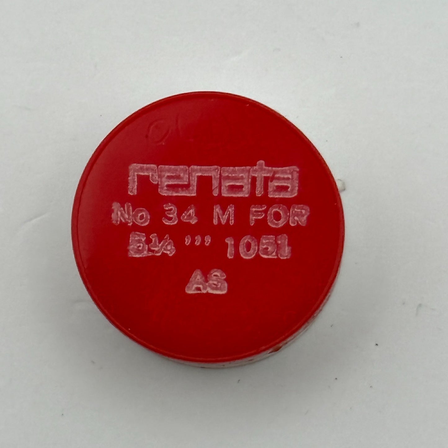 AS 1051 Balance Wheel Complete And Spring 6¼’’’ 34 M Watch Movement Parts NOS